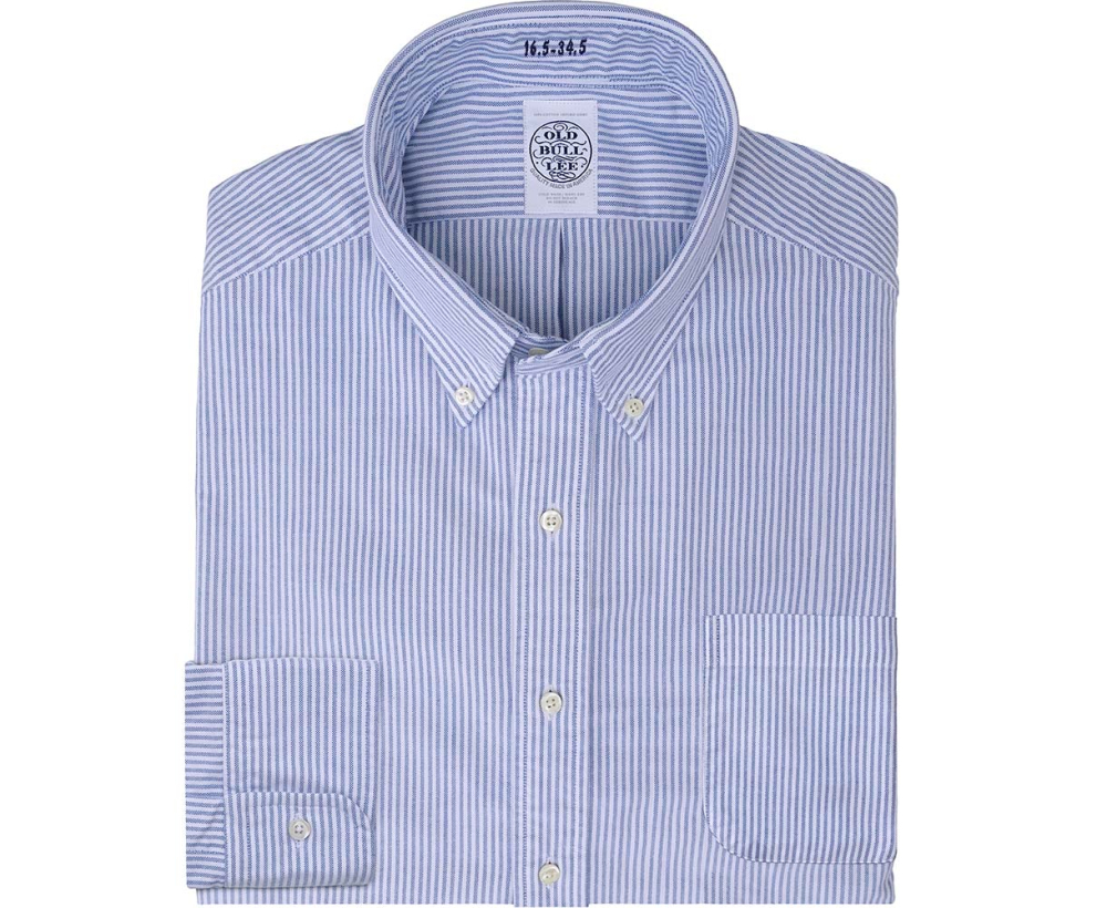Classic Oxford Blue Striped Shirt