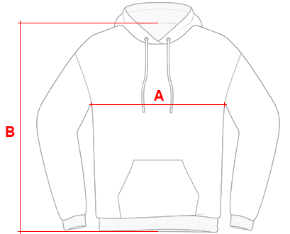 Hoodie Size Chart Guide
