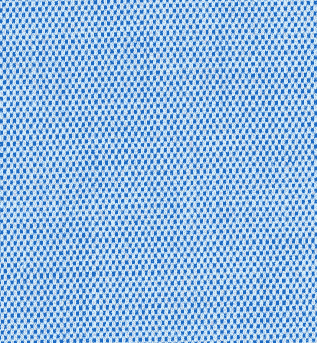 Detail photo - blue pinpoint textile