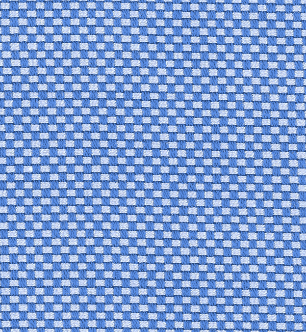 Detail photo - blue cotton Royal Oxford Cloth textile