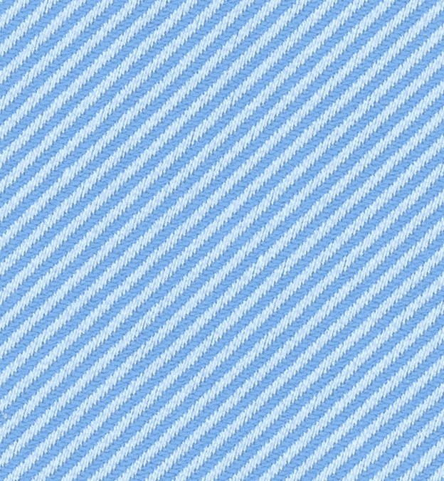 Detail photo - blue twill weave cotton textile